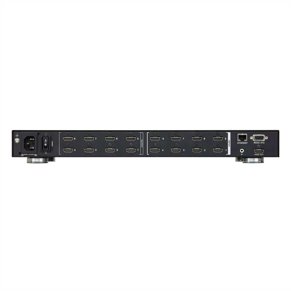 ATEN VM5808HA Commutateur matriciel vidéo HDMI 8 x 8 avec conversion de format d’image