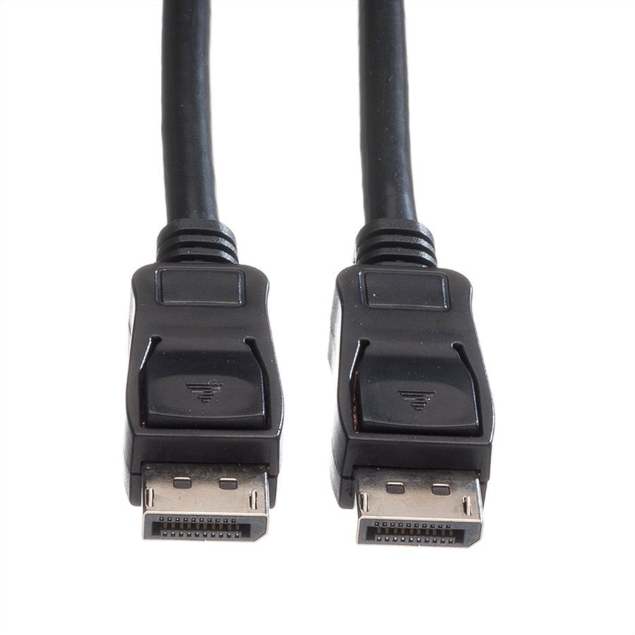 VALUE DisplayPort Kabel, DP ST - ST, schwarz, 1,5 m