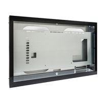 Hagor Inbox Option: Glas vor Screen 65", Sicherheitsglas, schwarz