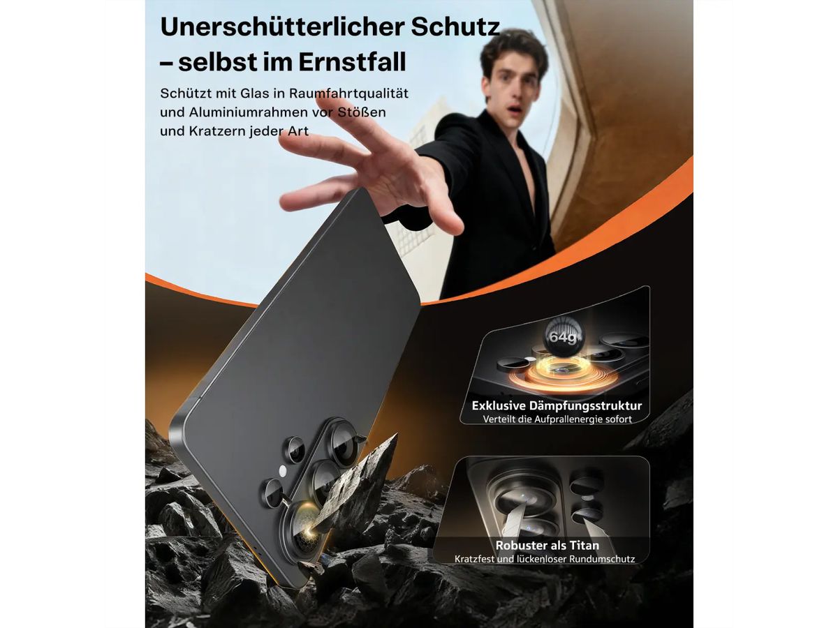 Torras Lensguard cache de caméra, Galaxy S26 Ultra,