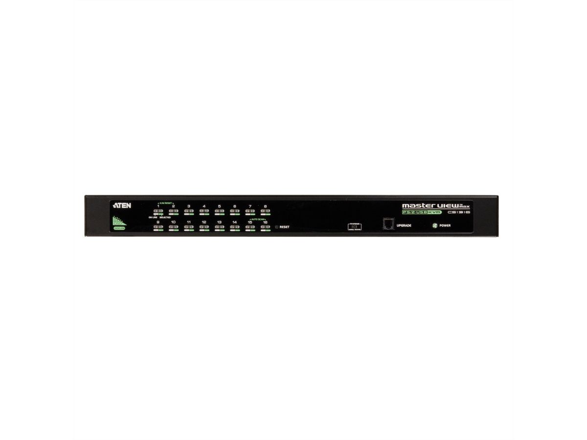 ATEN Switch CS1316 KVM VGA, PS/2-USB, 16 ports