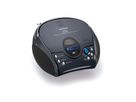 Lenco portabler CD Player SCD-24DAB+ BK, schwarz