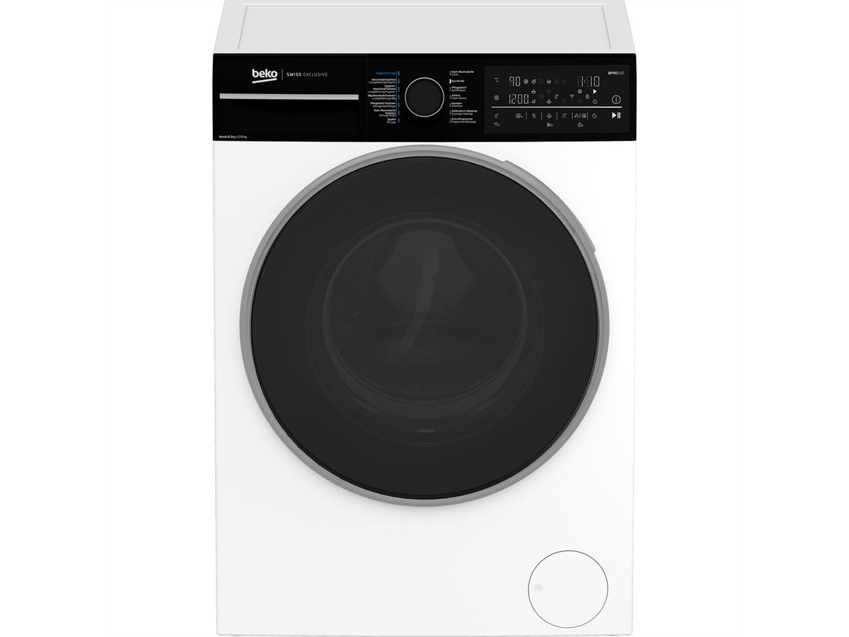 Beko Lave-linge séchant WT710, W12kg/T8kg, SteamCure, 1'400t/min