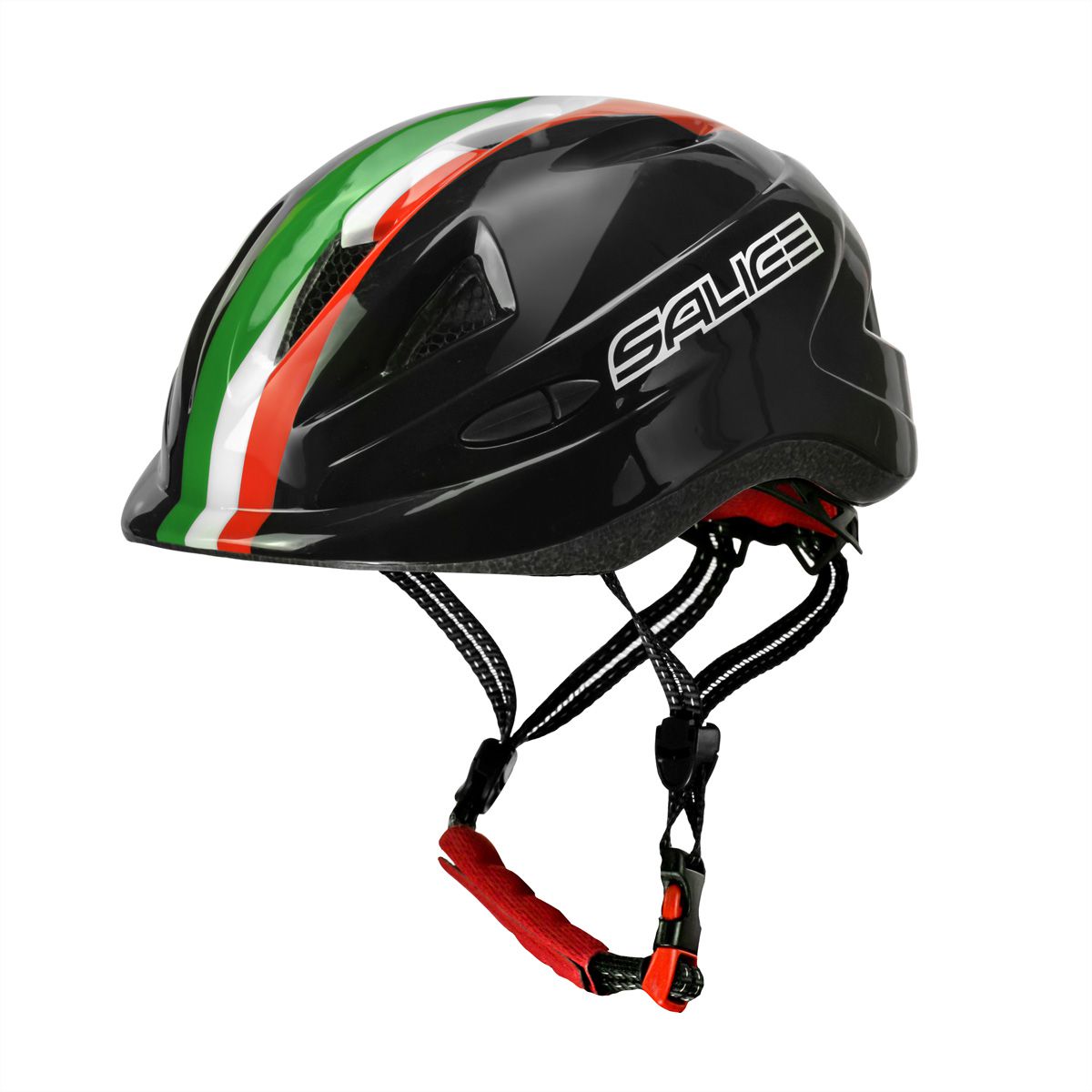 Salice Occhiali Velohelm Junior, L-XL 46-54, Black ITA