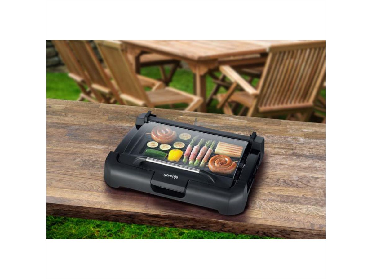 Gorenje Grill de table TG2000CB, 1800 W, noir