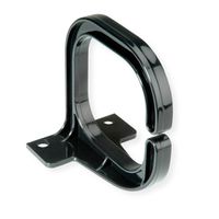 VALUE Etrier 19", 80x80mm, en plastique, noir