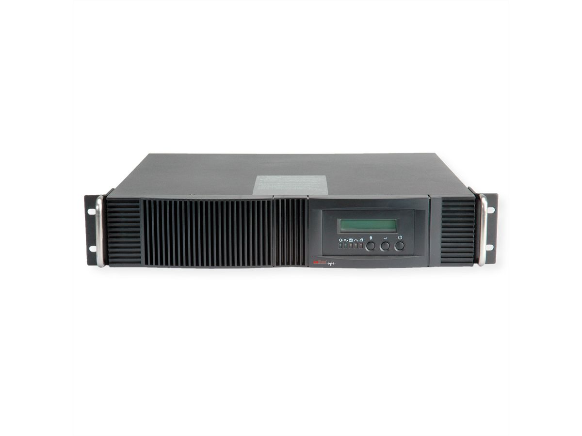 ROLINE ProSecure III 1500 RM2HE - Online USV, 19-Zoll Rackversion, schwarz