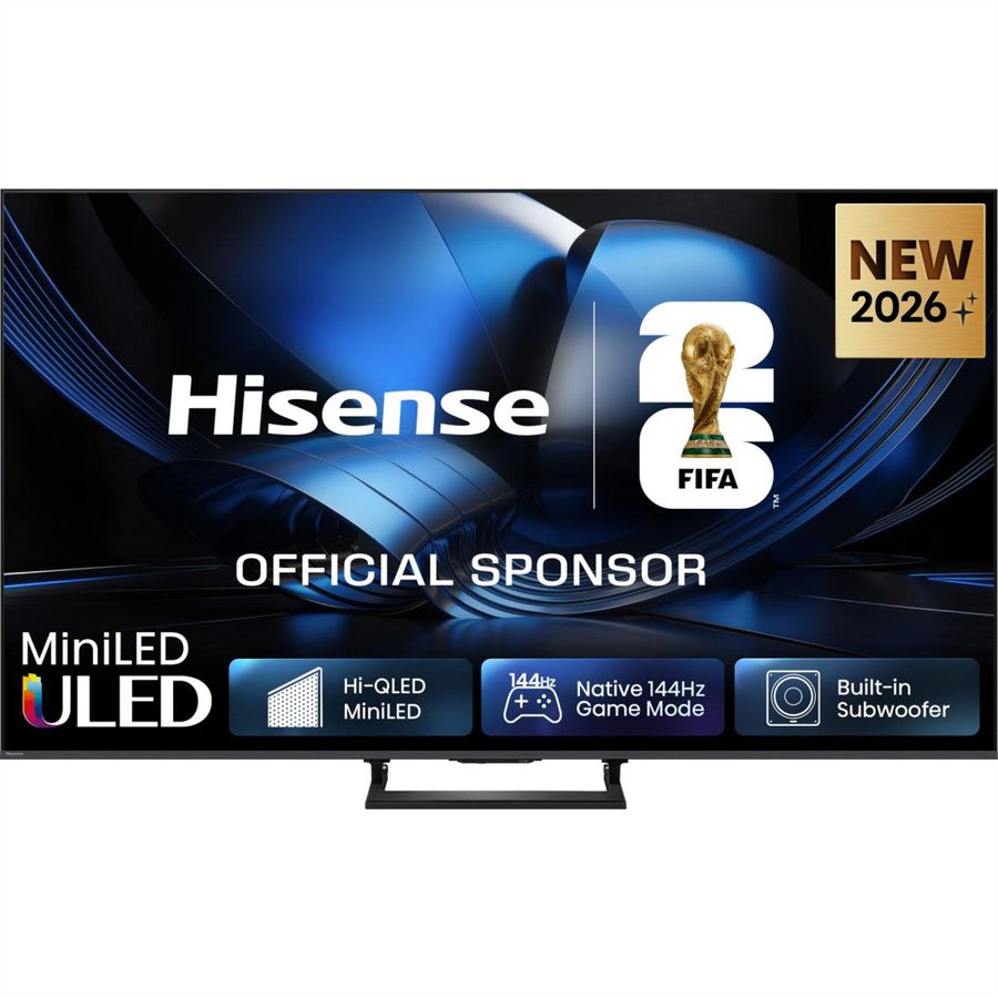 Hisense TV 65U7SE 65", Mini-LED 4K, 144Hz, 1400 Nits