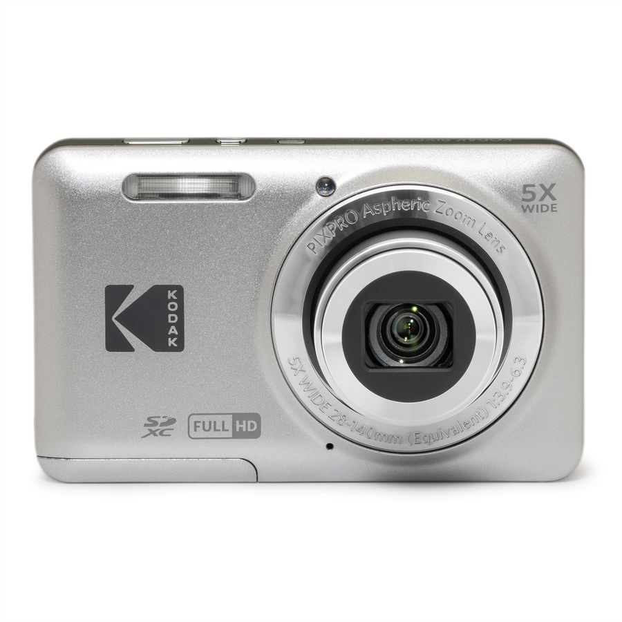 Appareil photo compact Kodak PixPro FZ55 argent, 16 MP, zoom 5x, Full HD
