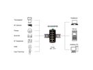 EXSYS EX-62025PoE Switch Ethernet industriel 10 ports PoE, non géré