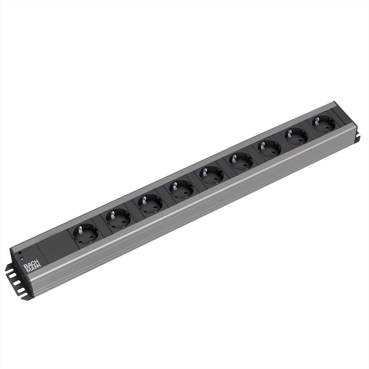 BACHMANN Handwerkerleiste 9x Schutzkontakt, 2 m