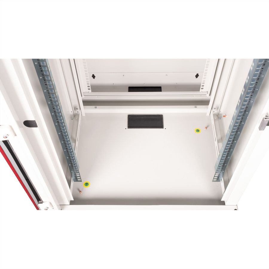 ROLINE 19-Zoll Wandgehäuse Pro 20 HE, 600x600 BxT zweiteilig schwenkbar grau