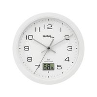 Technoline Funkwanduhr WT3100 weiss Luftfeuchtigkeitsanzeige