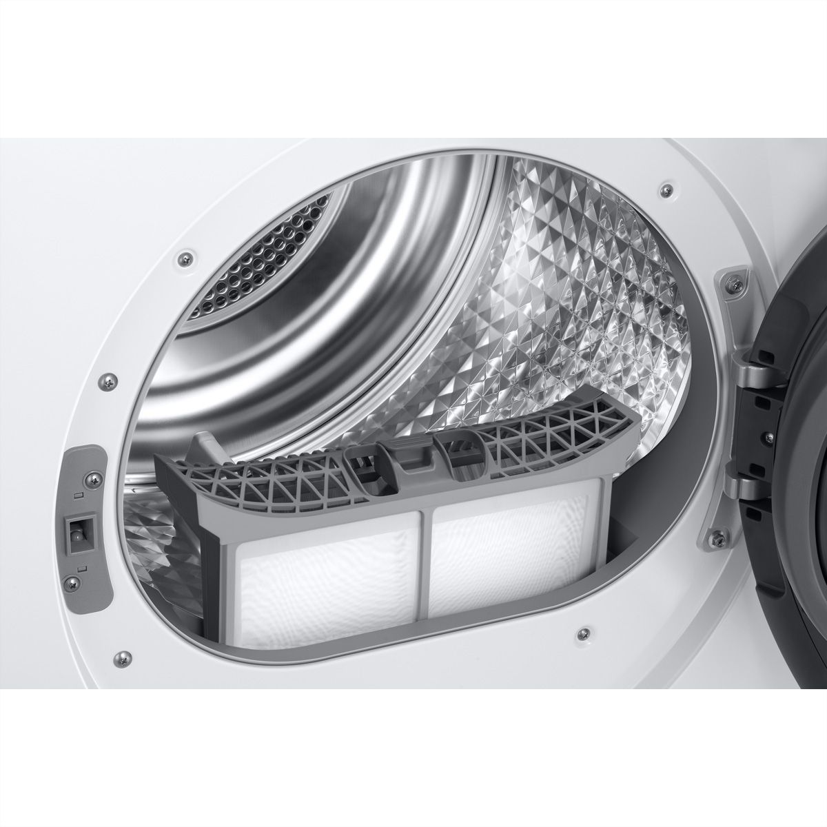 Samsung Wäschetrockner DV6000, 9kg, A, Optimal DryTM, weiss