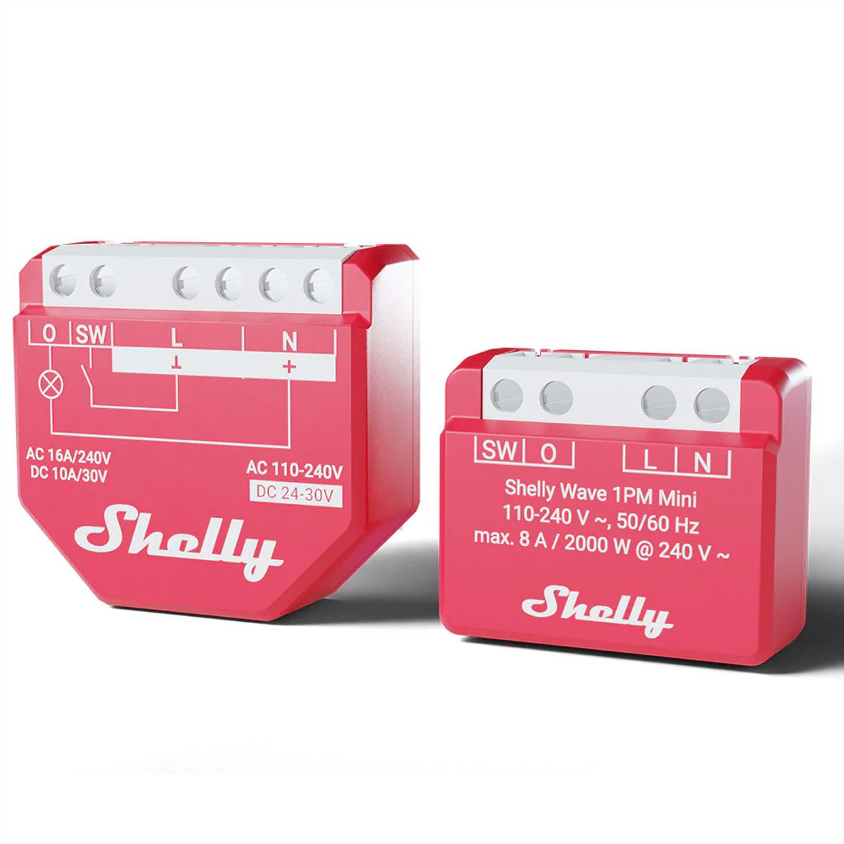Shelly Acteur de switch Wave 1 Mini LR