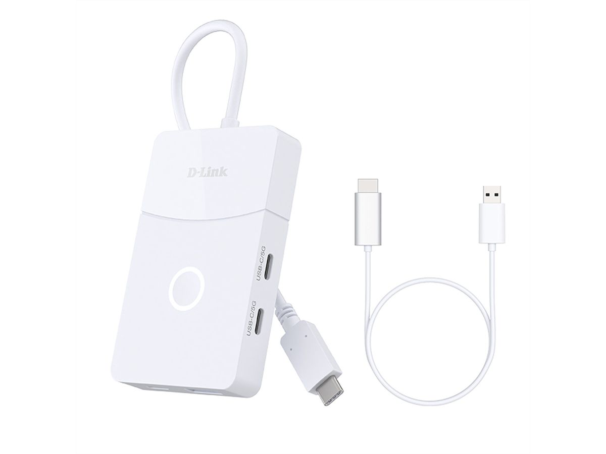 D-Link DUP-501 5-in-1 USB-C Hub mit Wireless HDMI