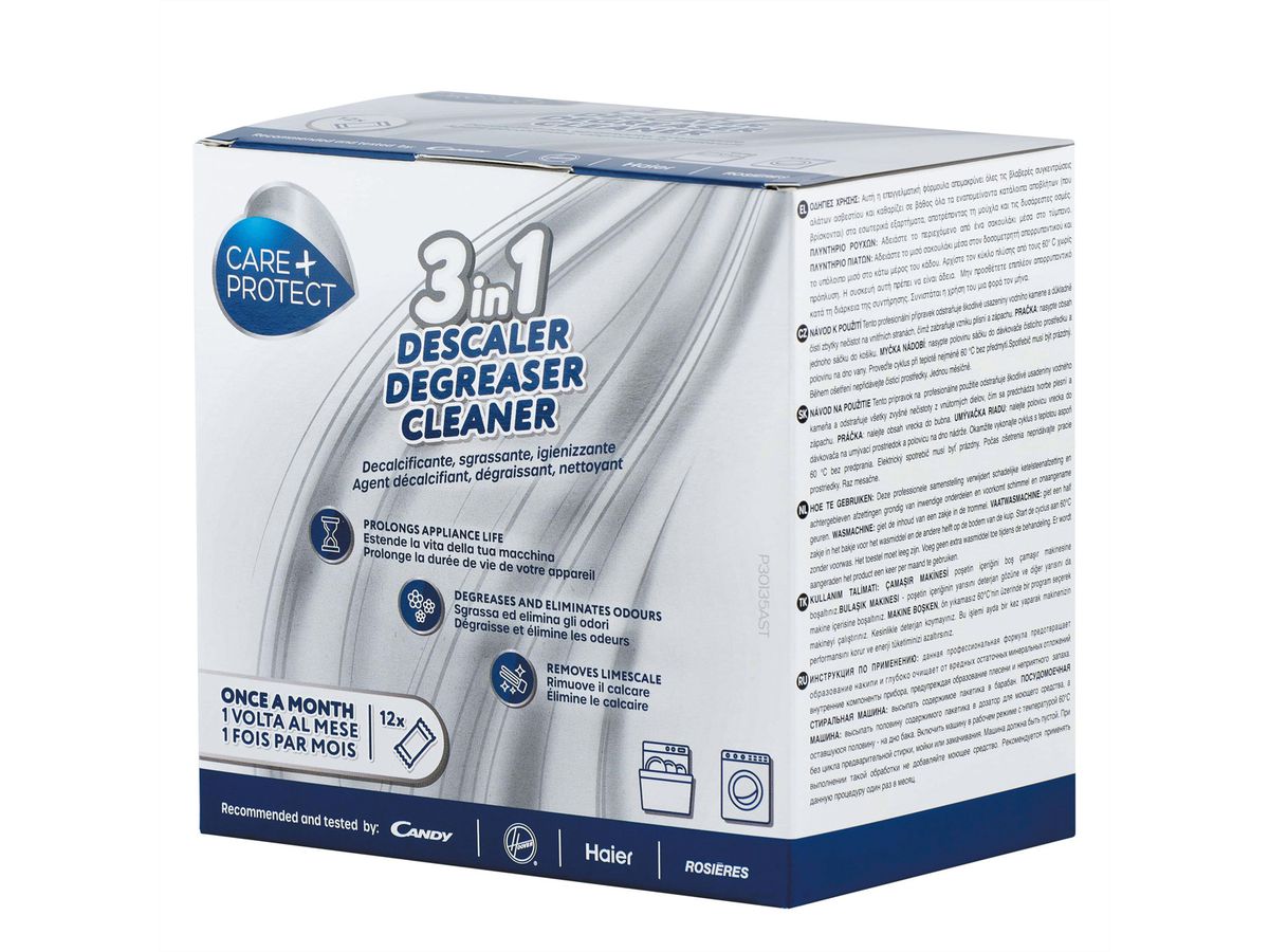 Care+ Protect 3-in1 Entreater, Dégraissant, poudre