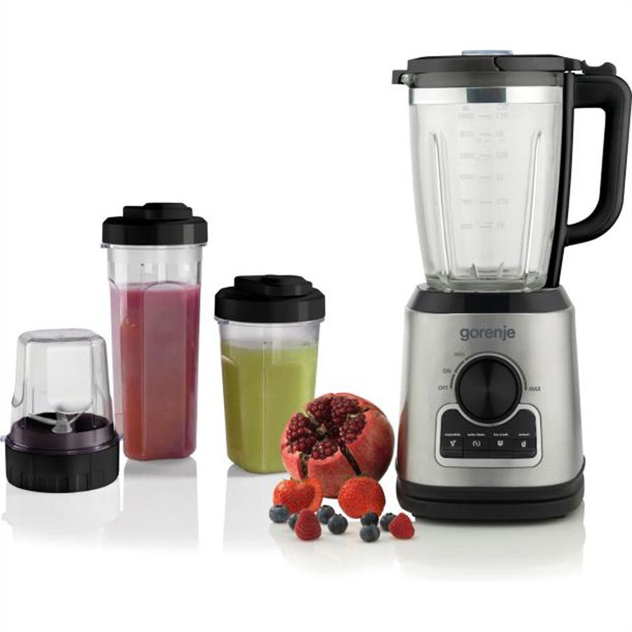 Gorenje Standmixer B1400BE, 1400W, 1,5L, schwarz/silber