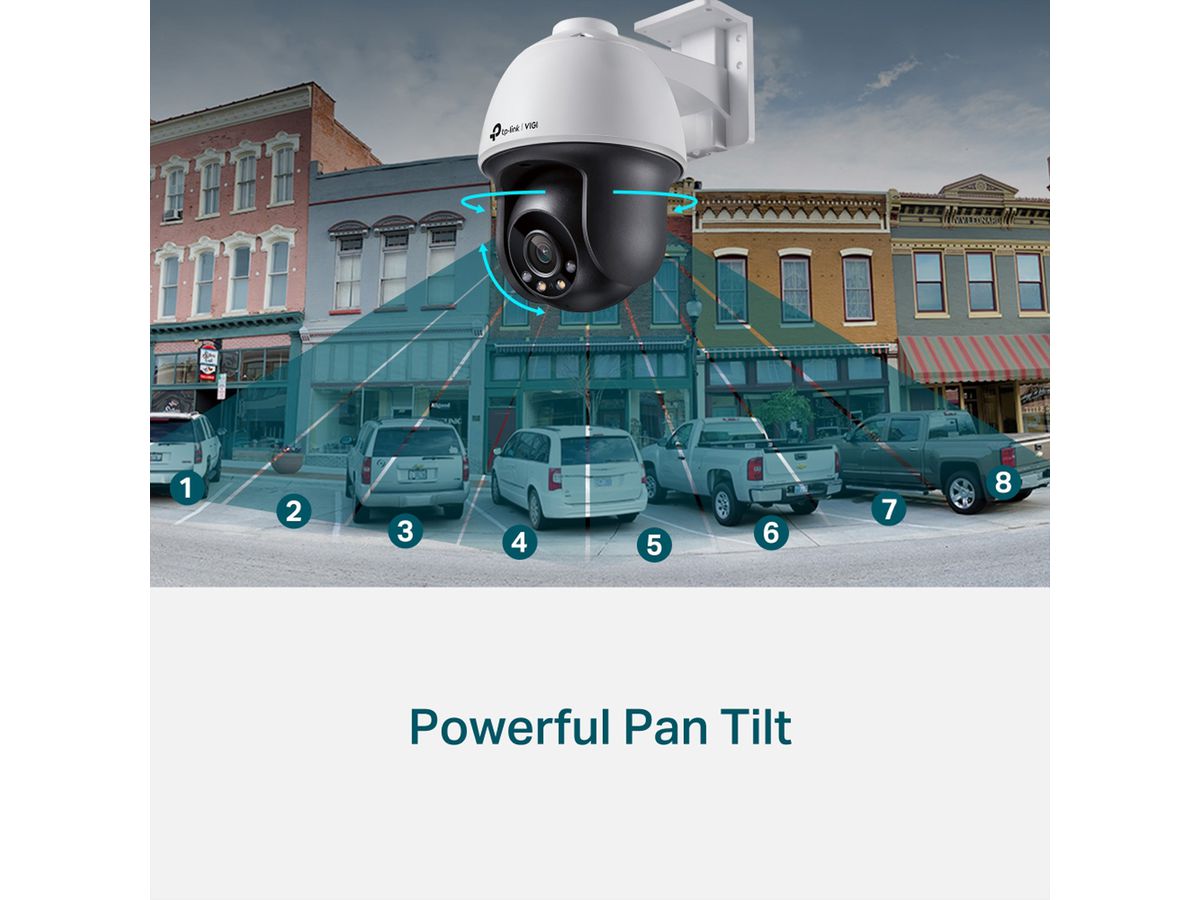 TP-Link VIGI C540(4mm) PT-Kamera 4 MP, 79°, IR-LED 30m