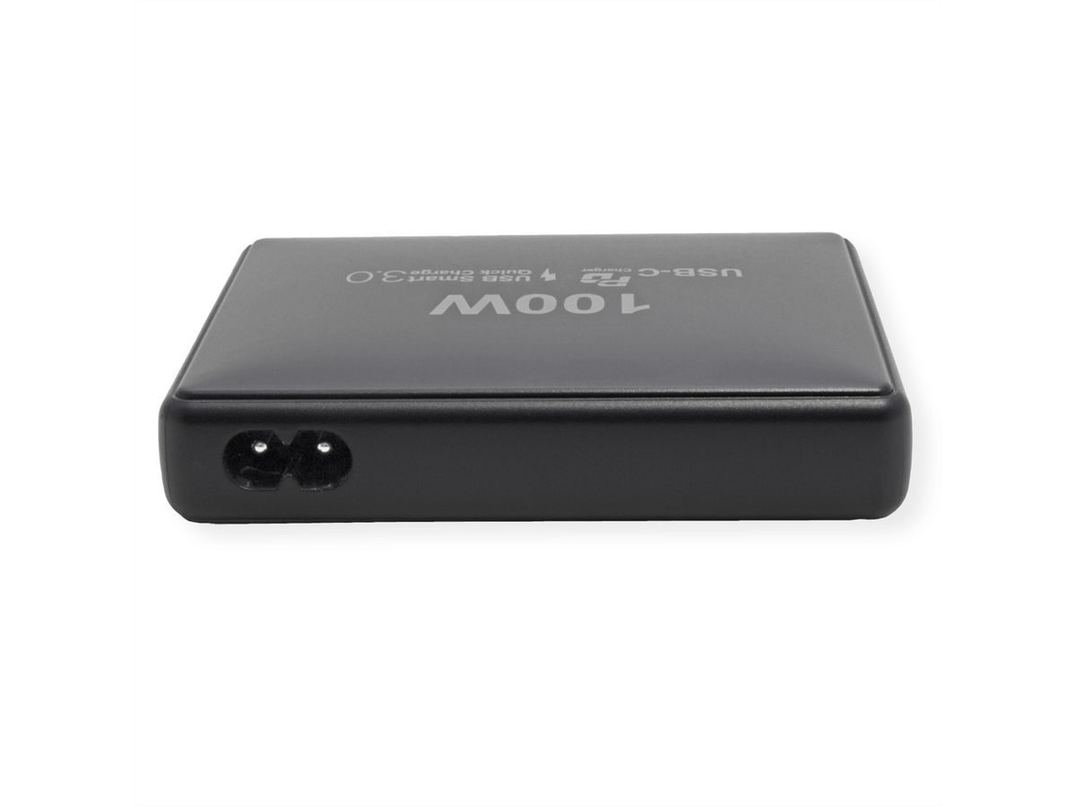 VALUE  Chargeur USB 4 ports USB (1x USB A, 3x USB C), max. 100W