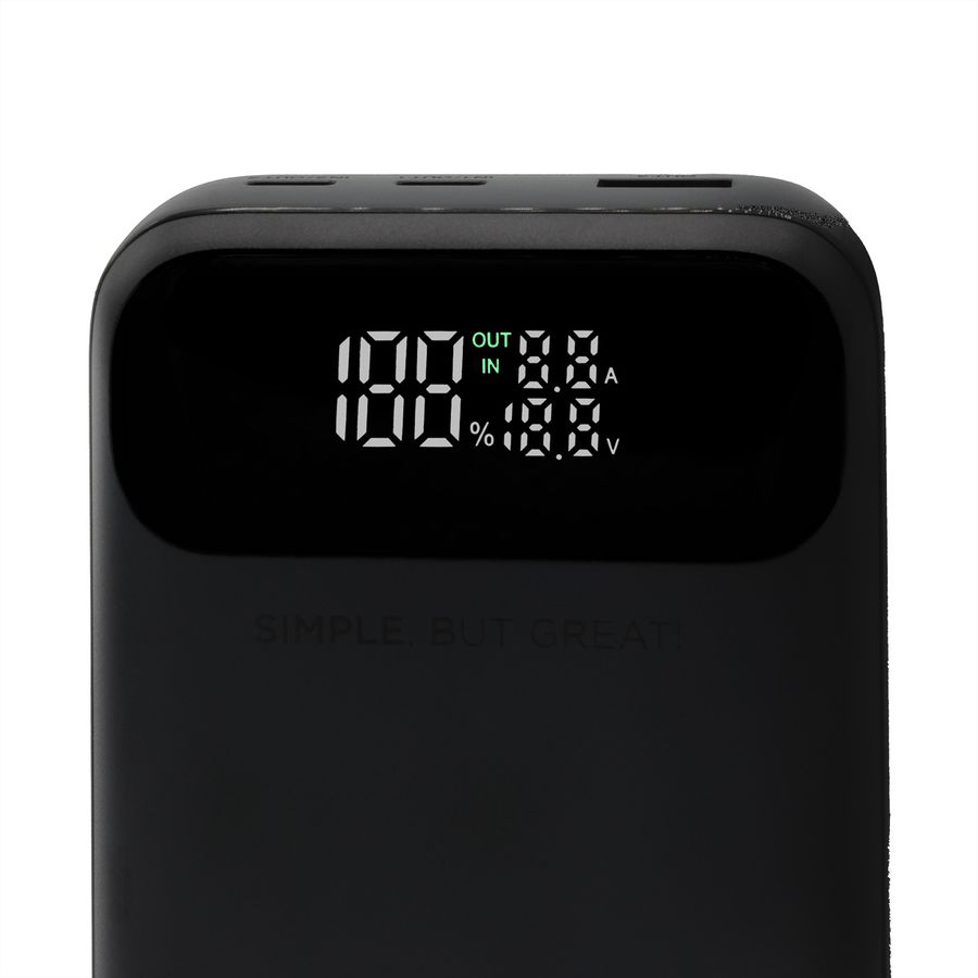 Rabbiter Power MaxCharge 20000 Pro, PowerBank, noir 20000 mAh