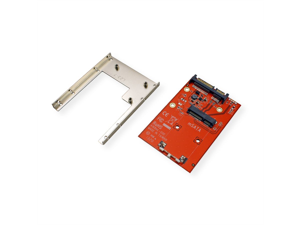 ROLINE Adaptateur mSATA SSD - 2.5 SATA 22pins