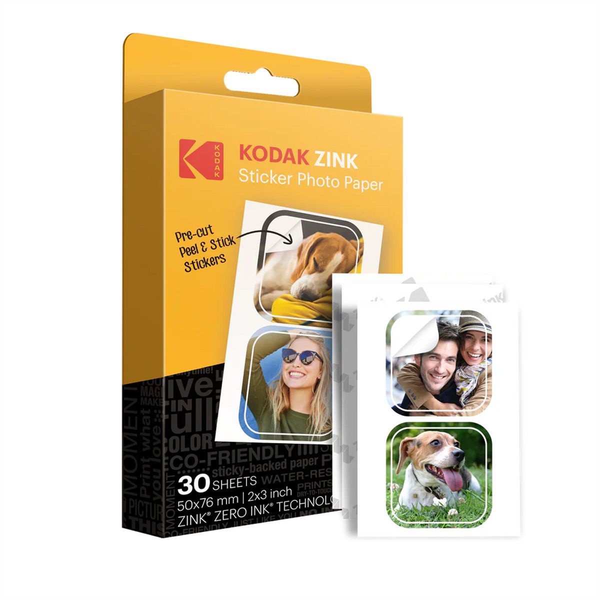 Agfa Zinc Paper Pack 30, 10 Photos 75 x 50mm