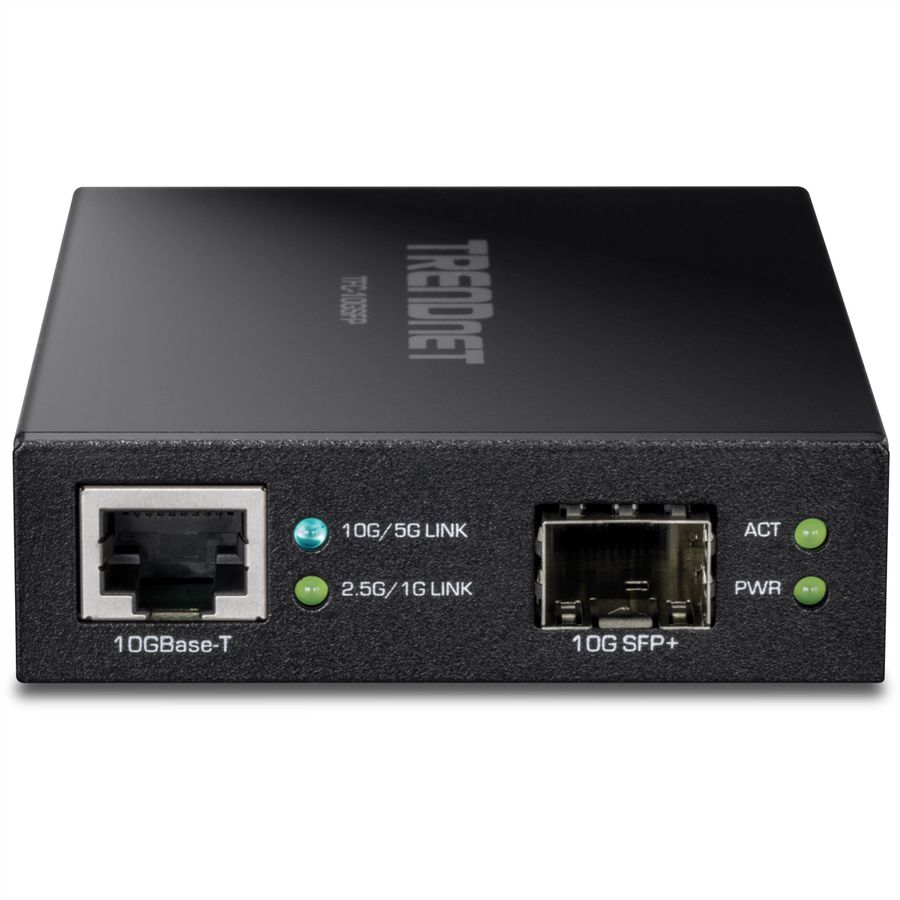 TRENDnet TFC-10GSFP Convertisseur de média, 10GBASE-T vers fibre SFP+