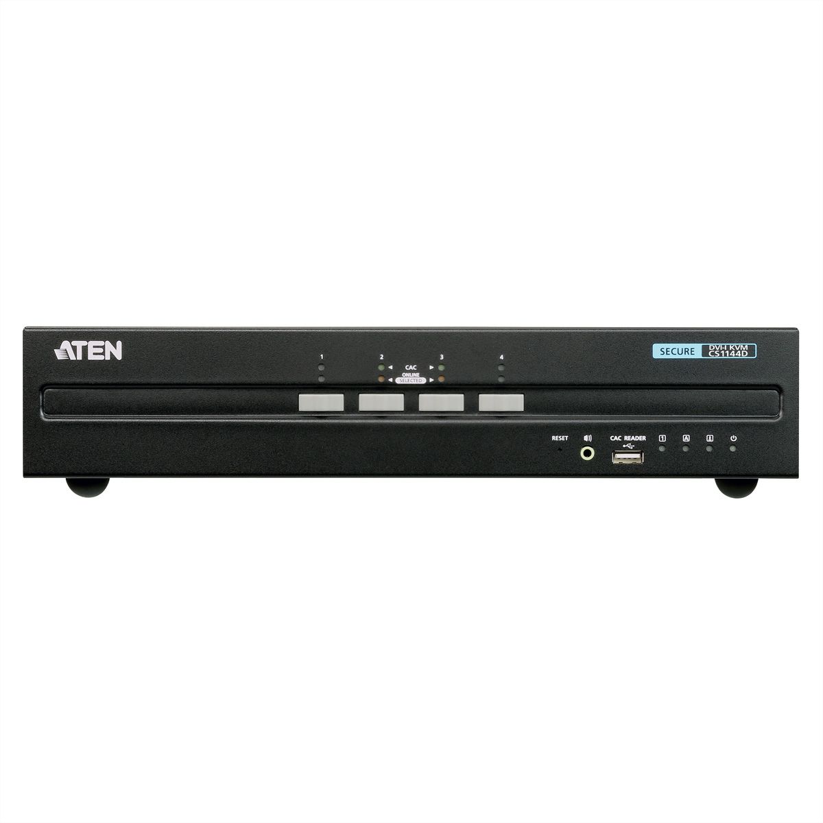 ATEN CS1144D Commutateur KVM sécurisé à 2 affichages DVI USB à 4 ports