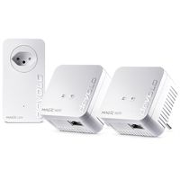 **Retoure**Devolo Powerline Magic 1 WiFi mini, 1200 Mbit/s,1x RJ45, 3er Set