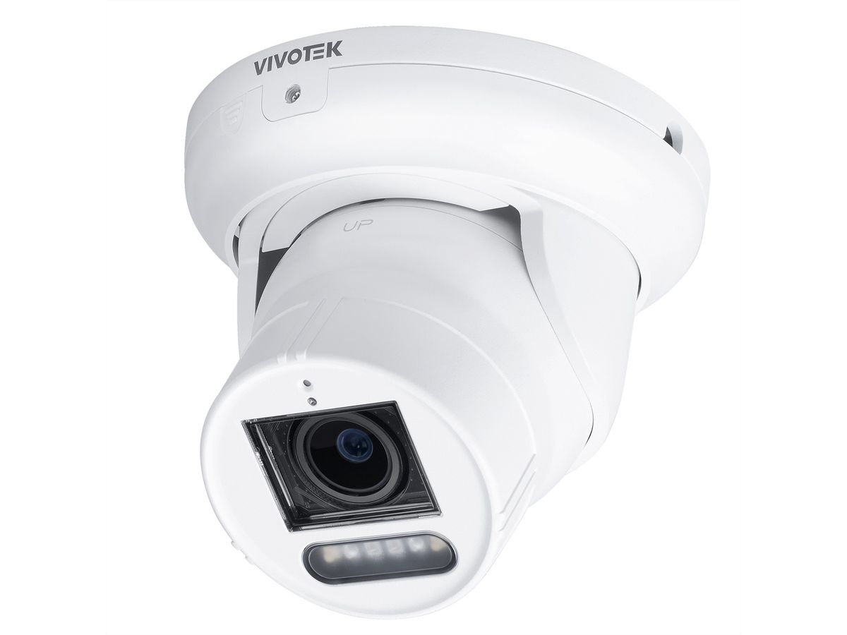 VIVOTEK IT9399-HTVW Turret Kamera 8 MP, 45.1-110.4°, IR-LED 40m, Weisslicht 30m