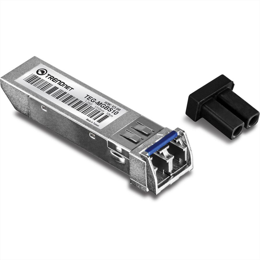 TRENDnet TEG-MGBS10 Mini-GBIC Single-Mode LC Module (10KM)