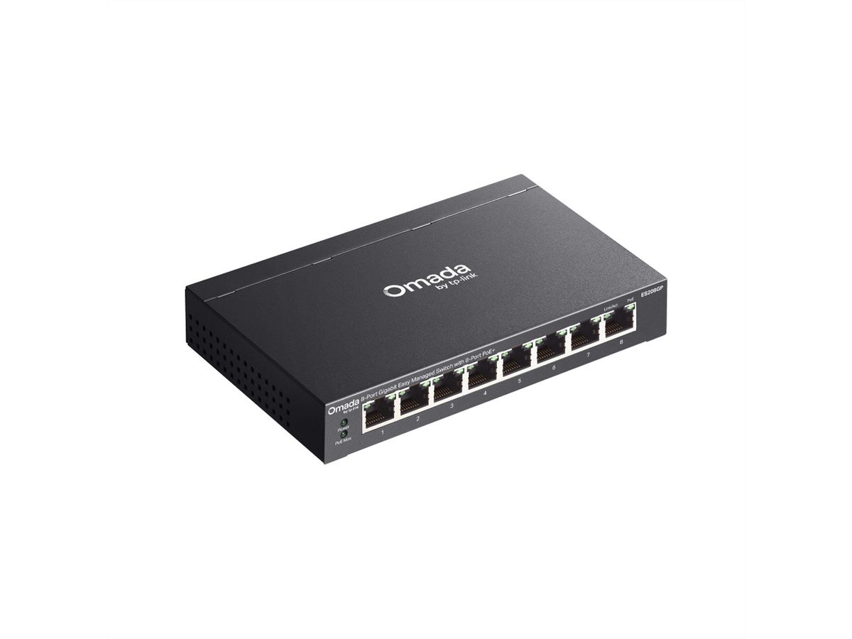 TP-Link ES208GP Omada PoE+ Switch 8 Port