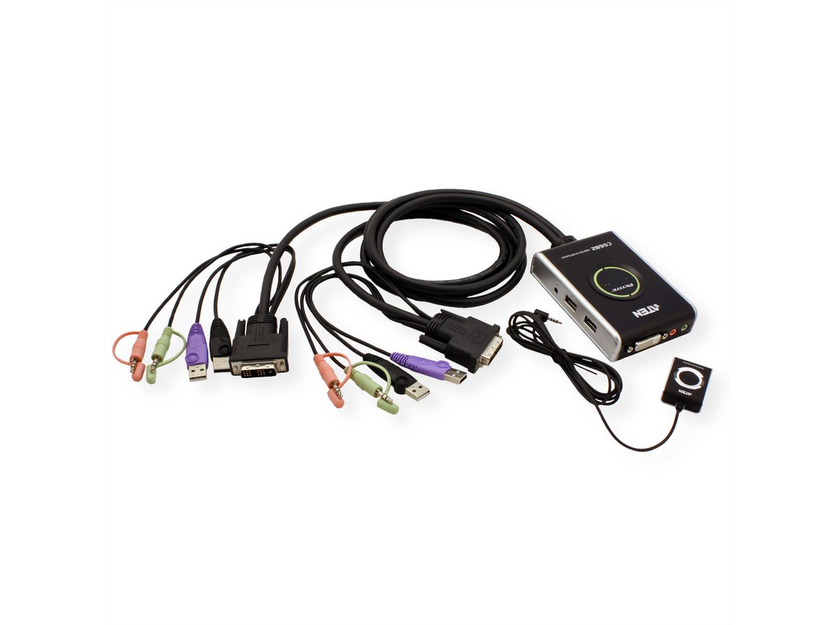 ATEN CS682 Switch KVM DVI, USB, 2 ports