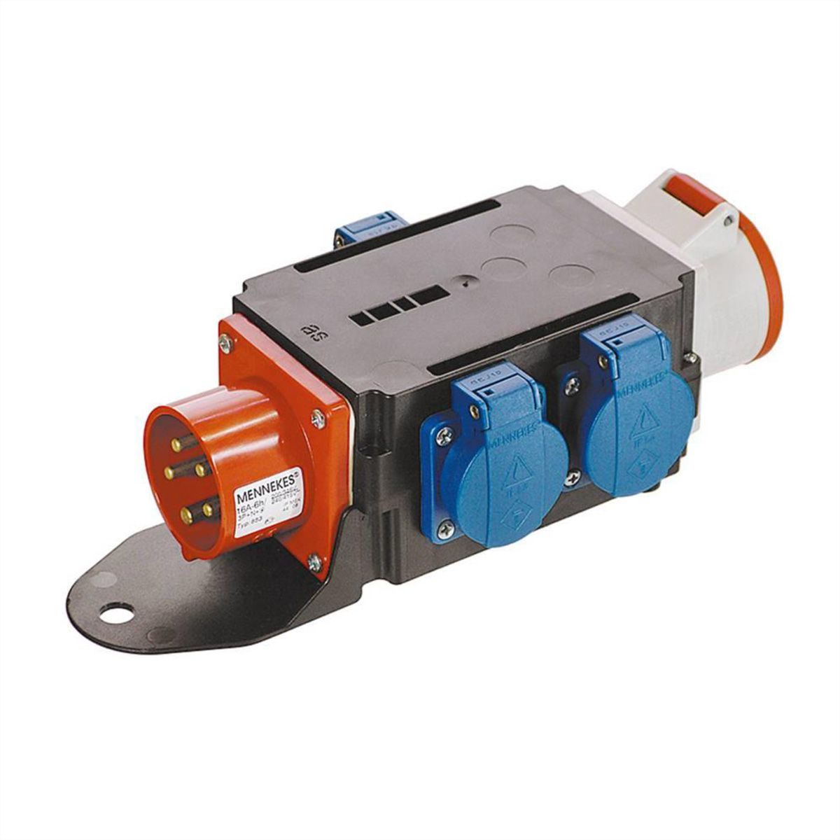 BACHMANN CEE-Adapter 16A 400V, 1x16A 5p400V 1Schutzkontakt