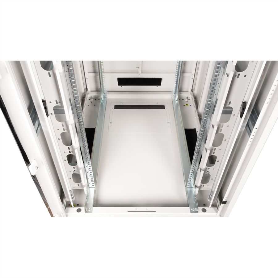 ROLINE 19-Zoll Netzwerkschrank Pro 26 HE, 800x1000 BxT Glastür grau
