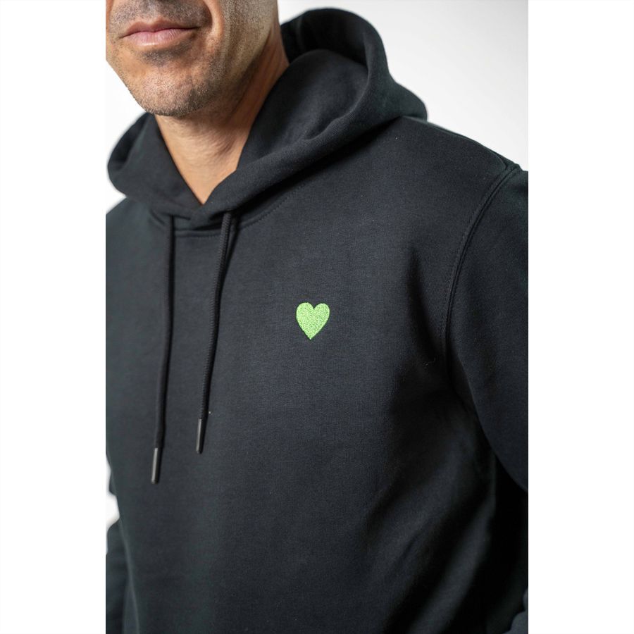 jan SEVEN dettwlyer Hoodie Heart (Unisex), XL