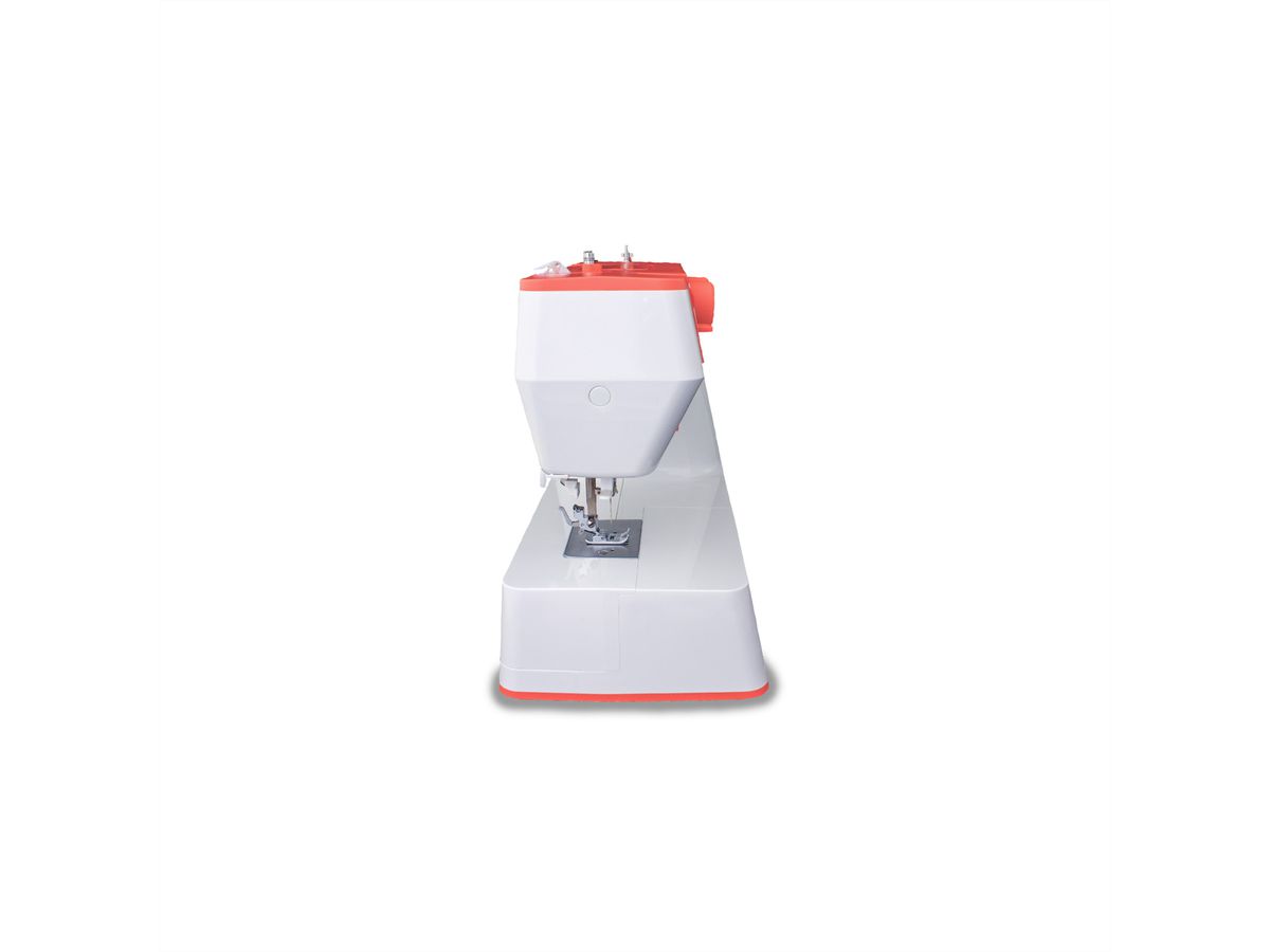 Veritas Nähmaschine ROMY 34 Stichprogramme, Mechanisch, orange, weiss