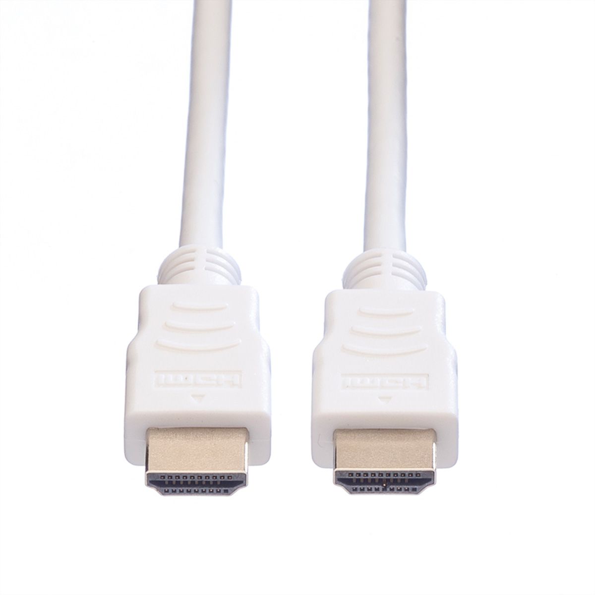 VALUE Câble HDMI High Speed avec Ethernet, blanc, 2 m