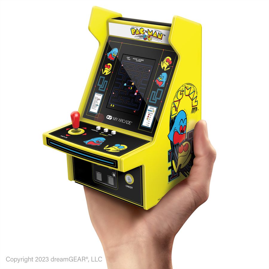My Arcade PAC-MAN Micro Player Pro, Mini-Arcade, 2.75" Display, USB-C