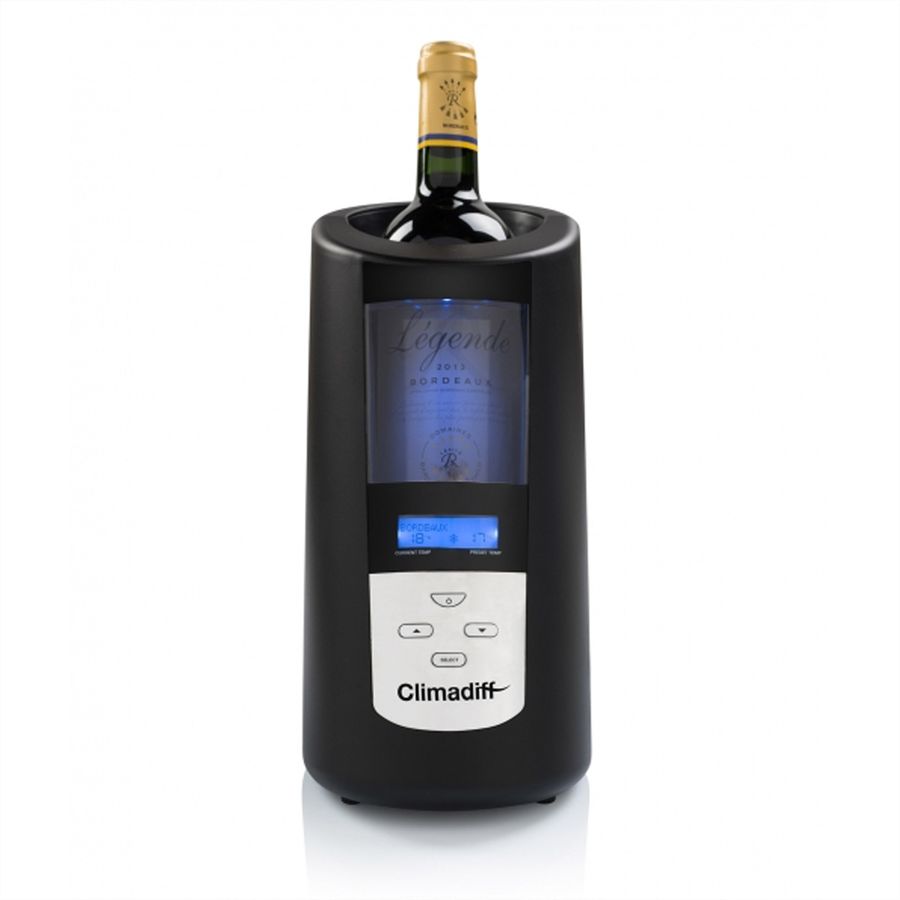 Climadiff Rafraîchisseur de bouteille ECHANSON2, 5-18°C, programmes de température inclus