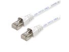TELEGÄRTNER Cordon S/FTP, Cat.6A, LSOH, blanc, 1,5 m