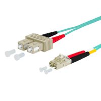 METZ CONNECT OpDAT cordon de brassage, SC-D/LC-D OM3, 10 m