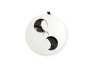 BACHMANN TWIST 1xUTE 1xUSB Charger Strom 2,0m AEH,RAL9010 30GE