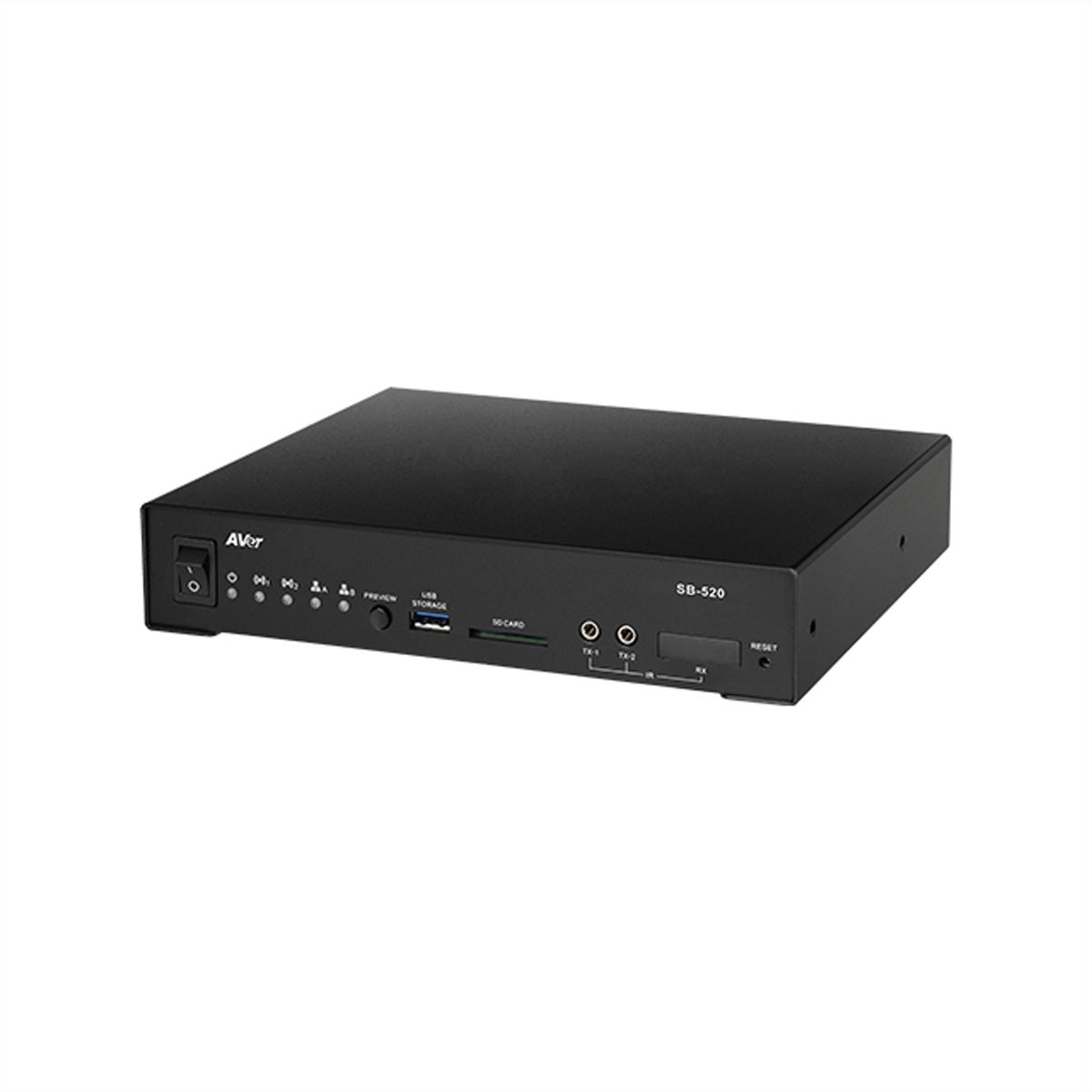 Aver Professionelle Streaming-Box SB-520, schwarz