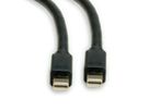 ROLINE Câble Mini DisplayPort v1.4, mDP M - mDP M, noir, 1 m