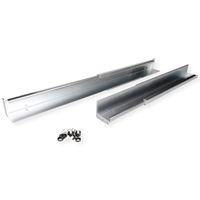 ROLINE Set de glissières à profondeur variable, 500 à 750mm avec le matériel de montage