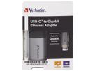 Verbatim USB-C Adapter, 1x RJ45