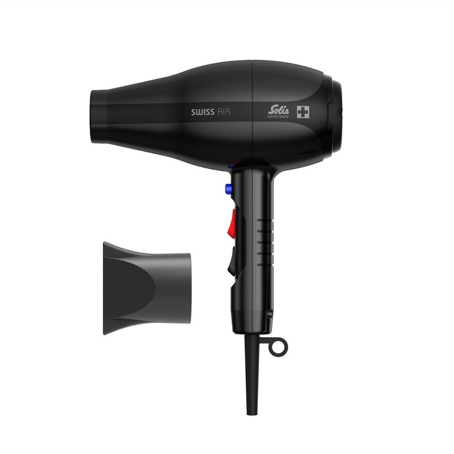 Solis sèche-cheveux Swiss Air 3802, noir