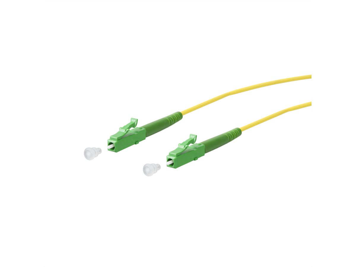 METZ CONNECT OpDAT cordon de brassage, LC-S APC/LC-S APC OS2, 2 m